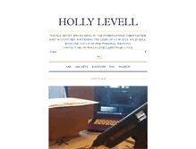 Tablet Screenshot of hollylevell.com